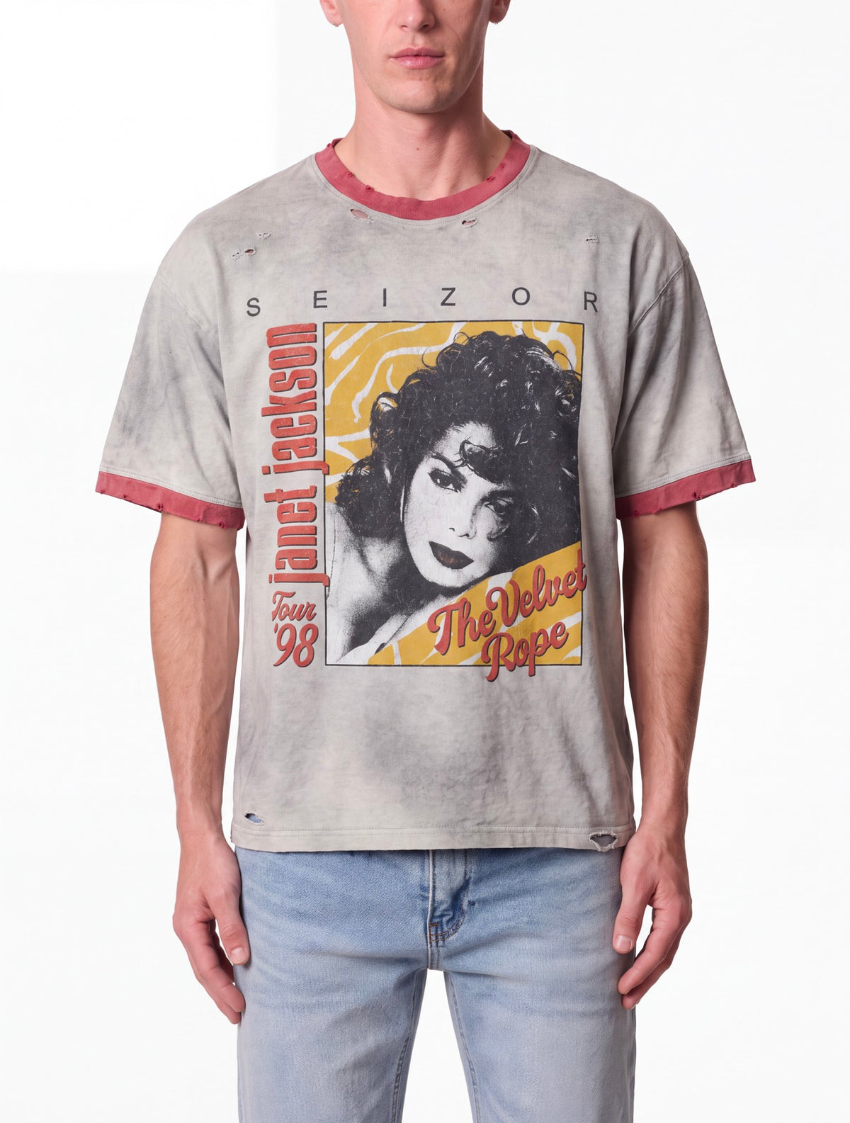 Janet Seizor Ringer Tee