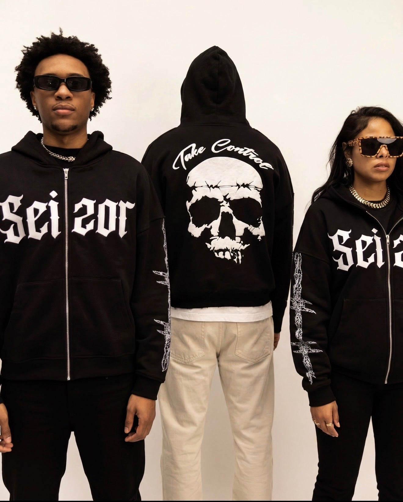 TAKE CONTROL ZIP UP