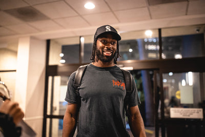 Jordan Fuller wearing Seizor Studios