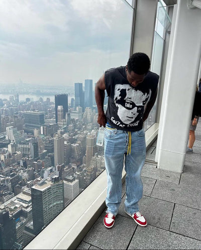 Touki Toussaint wearing Seizor Studios
