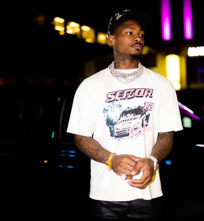 Stefon Diggs wearing Seizor Studios