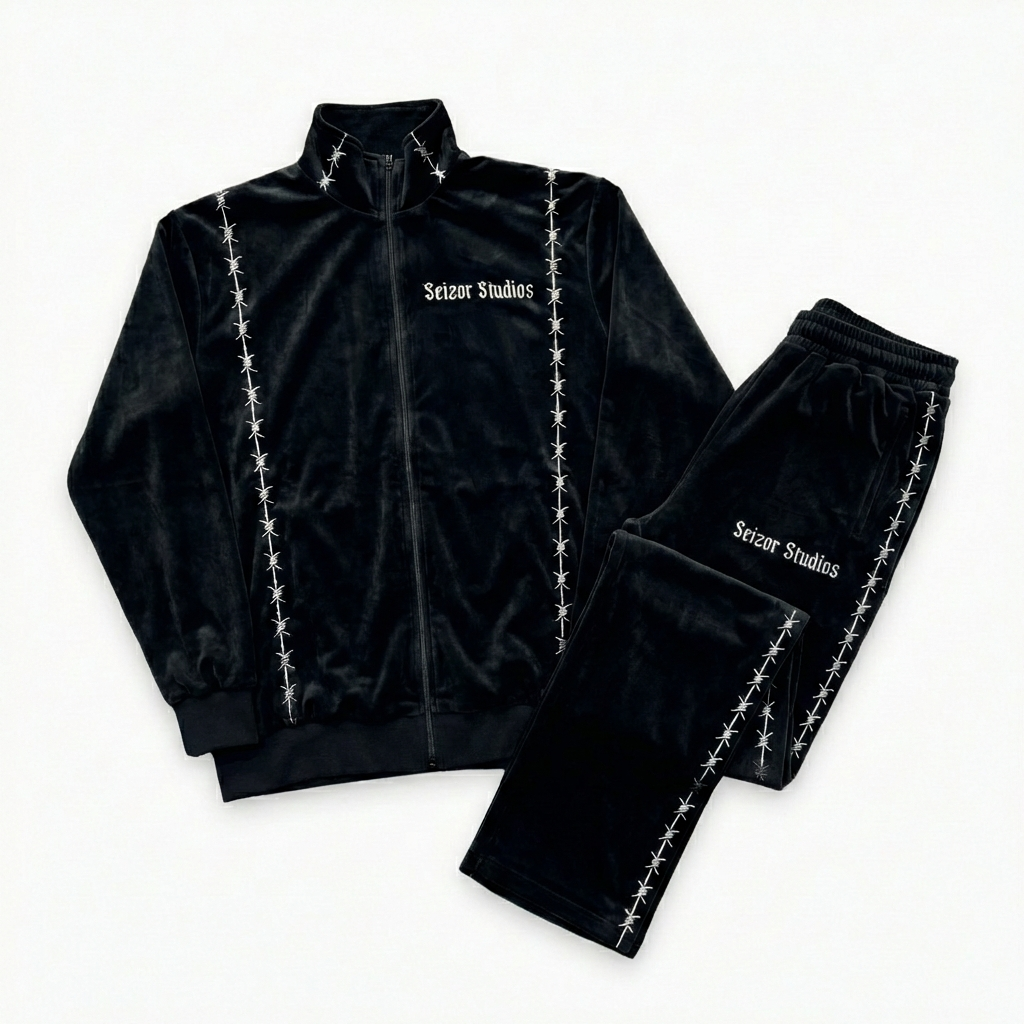 TRACKSUIT SET -BLACK